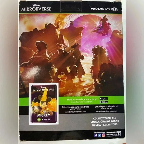 Disney - Mirrorverse - Mickey Mouse Deluxe Figure / Statue 12” - BNIB 💛 - Picture 6 of 13